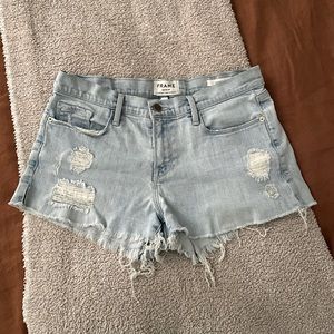 Frame Jean shorts